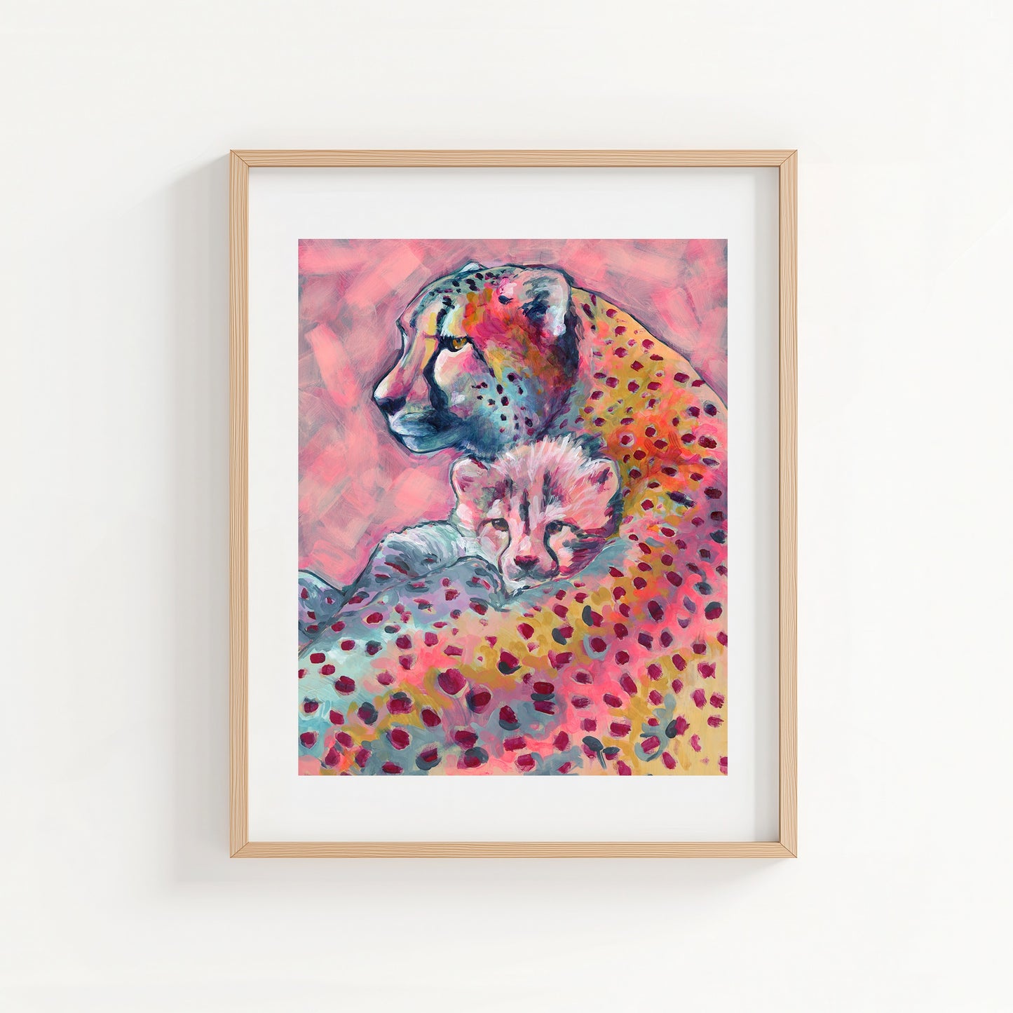 Cheetah and Cub