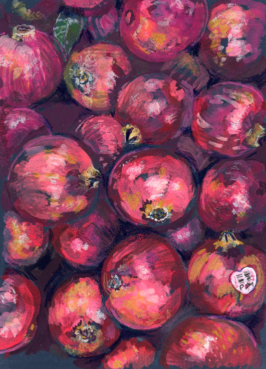 PRINT REPRODUCTION OF "POMEGRANATES"