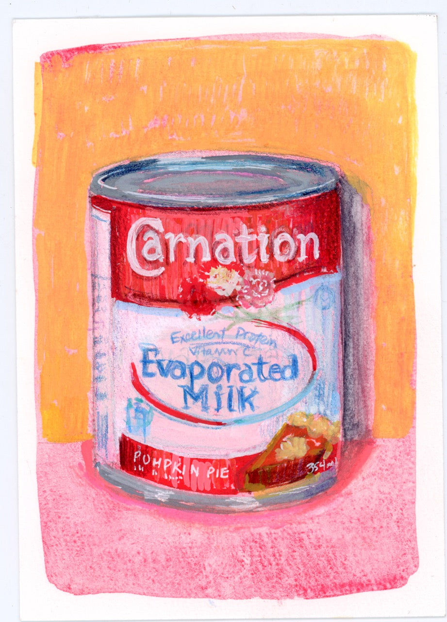 CARNATION | 4X6 | Gouache and Marker | 26-42