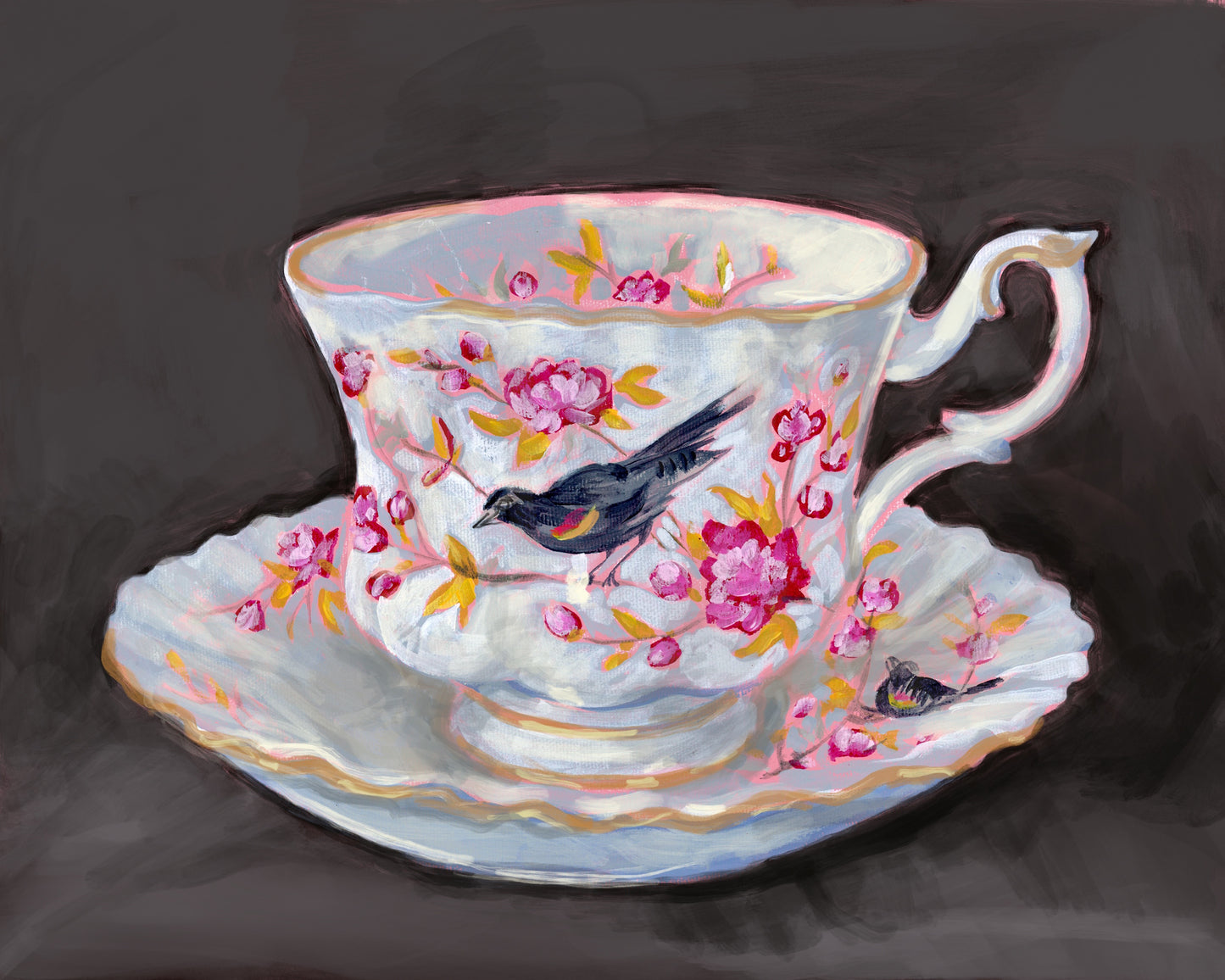 Print Reproduction of RED WING TEA | 22-60