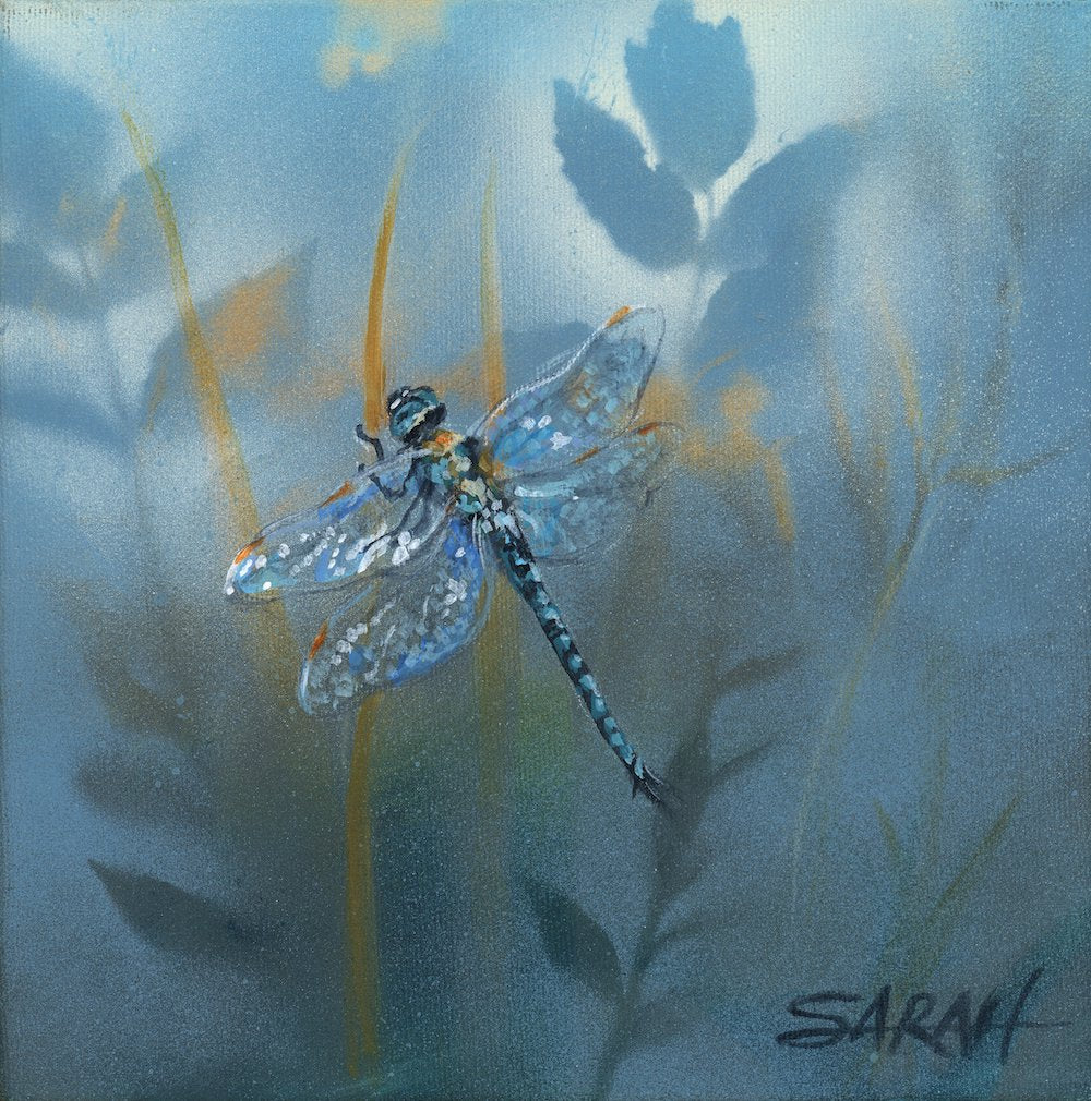 Imagination is my Best Friend | 8x8 | ORIGINAL ACRYLIC PAINTING ON CANVAS | 21-44P