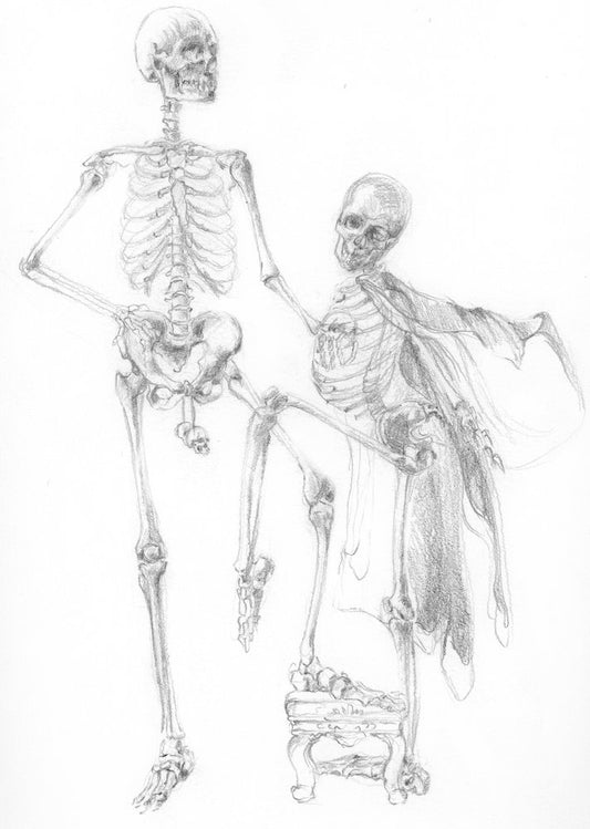 FLEETING MOMENTS | 9X12| GRAPHITE ON PAPER | Item Number 21-33D