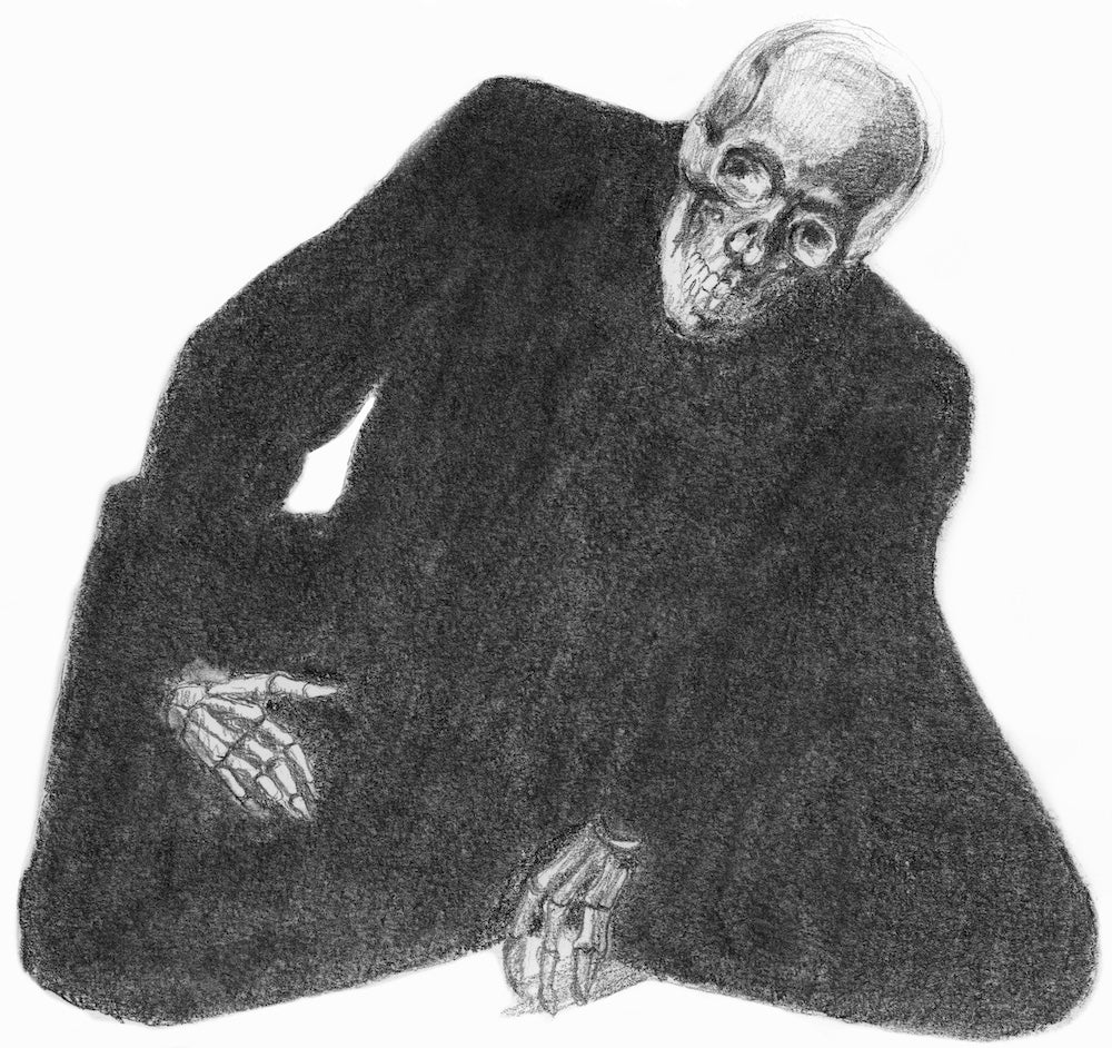 LENNY | 8X9 | GRAPHITE ON PAPER | Item Number 21-30D