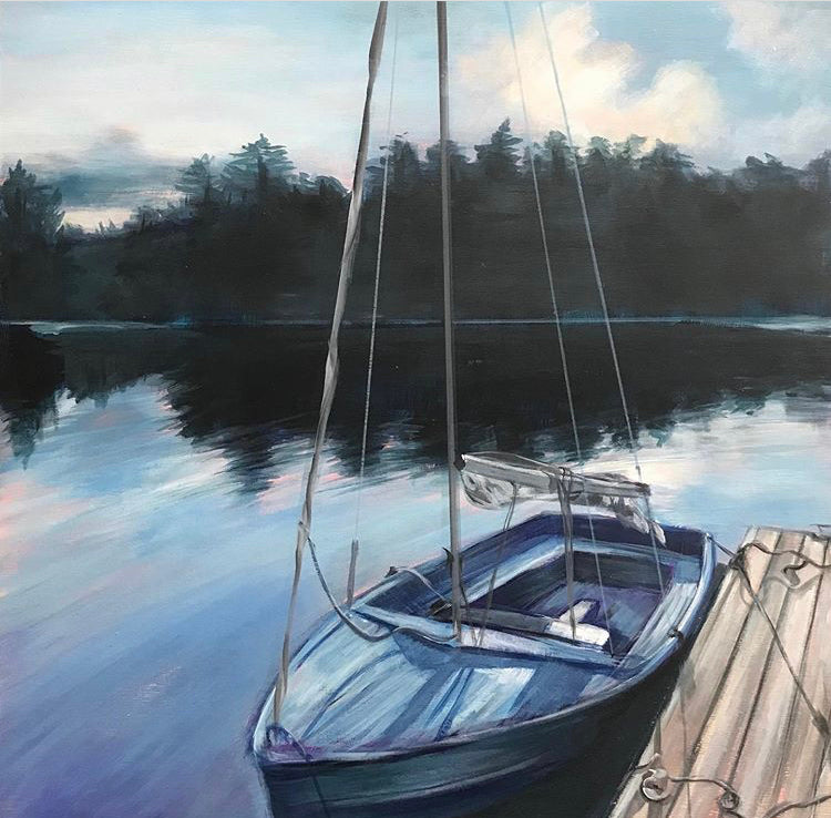 SAILBOAT AT JACK LAKE