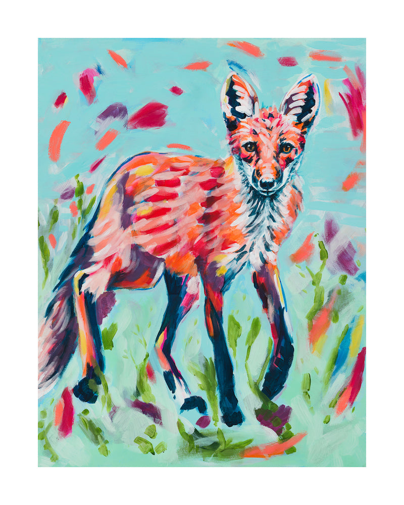 STANDING FOX