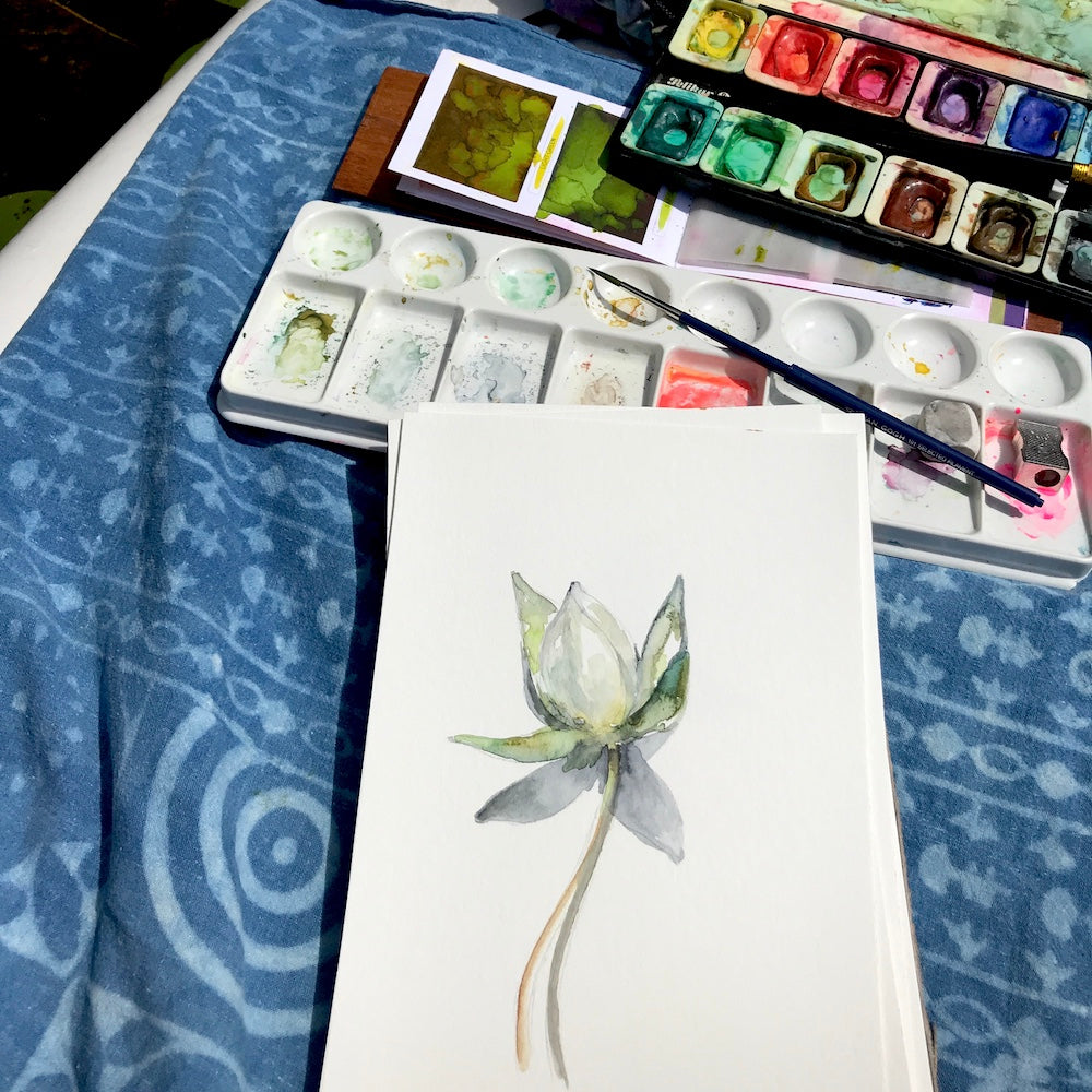 WATER LILY BUD 2