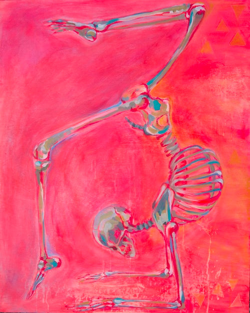 SOMETIMES THE LIGHT'S ALL SHININ' ON ME | 24X30 | ORIGINAL ACRYLIC PAINTING ON WOOD | Item number 20-30P