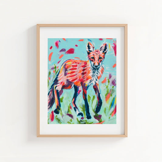 PRINT REPRODUCTION OF "FOX"