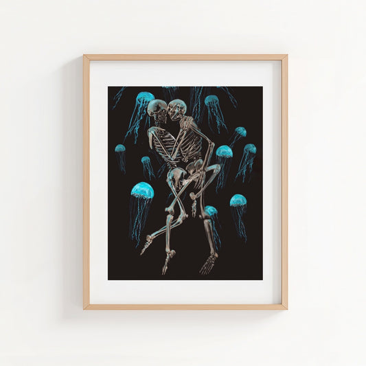 PRINT REPRODUCTION OF "OCEAN TANGO"