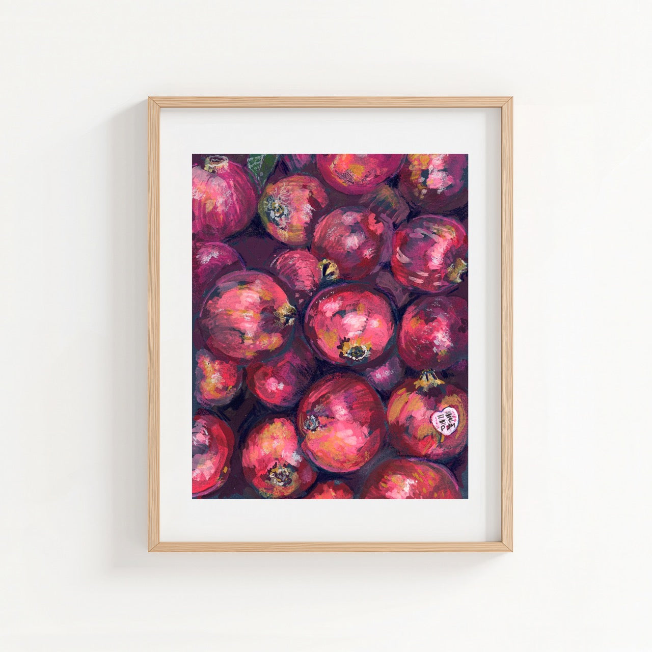 PRINT REPRODUCTION OF "POMEGRANATES"