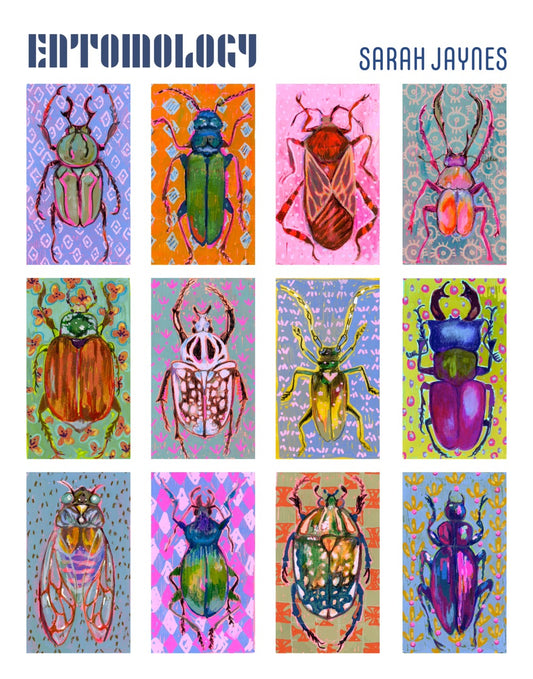 PRINT REPRODUCTION | ENTOMOLOGY POSTER