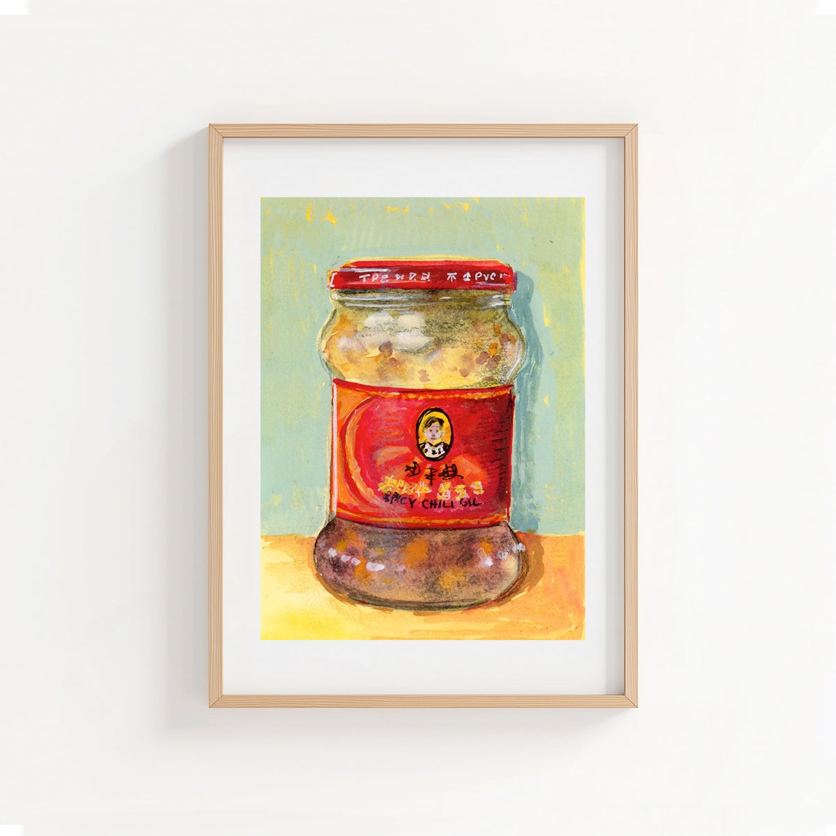 PRINT REPRODUCTION OF 'CHILI OIL'