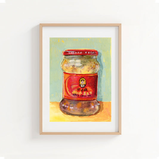 PRINT REPRODUCTION OF 'CHILI OIL'