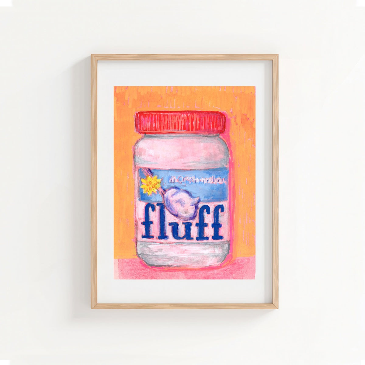 PRINT REPRODUCTION OF "FLUFF"
